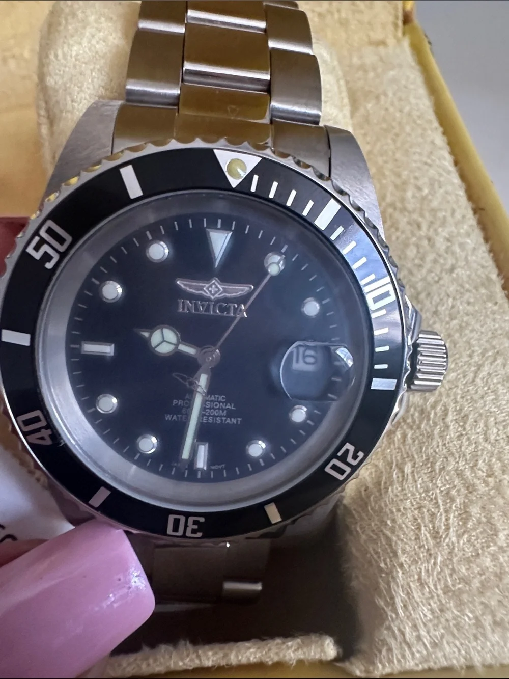 Men’s Invicta Watch Pro Diver 89260B new
